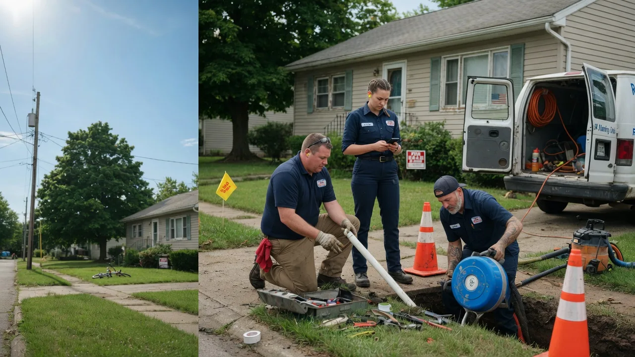 Sewer Line Repair in Grand Mound, IA near me